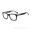 Promotion Low Price Full Rim Rectangle Acetate Nearsighted Eyewear Optical Frame